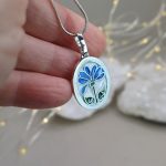 "Nefelejts" ezüst talizmán