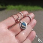 "Nature deatils - ezer arcú opál" ezüst talizmán