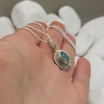 "Nature deatils - ezer arcú opál" ezüst talizmán