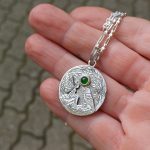 "A tündér és a madár sugallata" ezüst talizmán