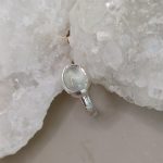 "Nature Details - Akvamarin" ezüst gyűrű
