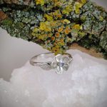 "Nature Details - Erdei nefelejts" kézzel készült ezüst gyűrű tanzanittal