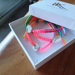 "Hold" makramé - ezüst karkötő