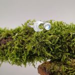 "Luna misztérium" kézműves ezüst gyűrű holdkővel