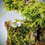 "Luna misztérium" kézműves ezüst gyűrű holdkővel