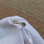 "Nature Details - Gránát" ezüst gyűrű