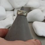 "Barokk scroll" ezüst gyűrű