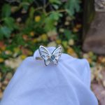 "Nature Details - A lélek szárnyalása" stetement ezüst gyűrű