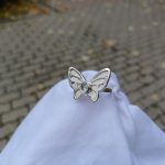 "Nature Details - A lélek szárnyalása" stetement ezüst gyűrű